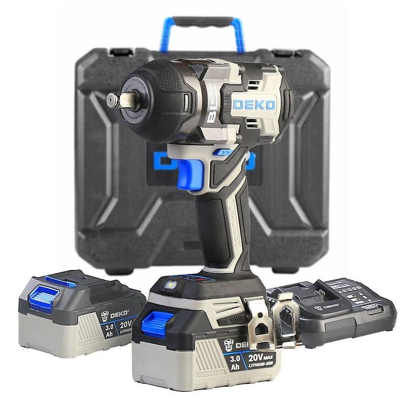 極美品！DELUXE boa 22cm Chave de Impacto Brushless High Torque 1/2 Pol 800Nm 81,5kgf 20V 2